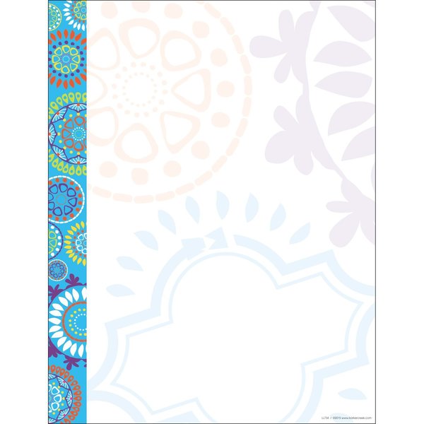 Barker Creek Moroccan Computer Paper, 50 sheets/Package 734